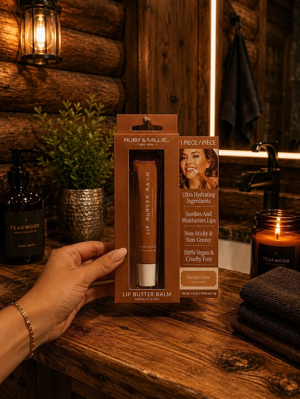 Iced Coffee Crème Lip Butter Balm - Brown